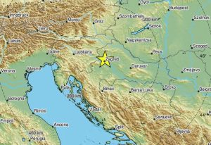 Potres na području Zagreba: Ljudi javljaju o jakoj tutnjavi