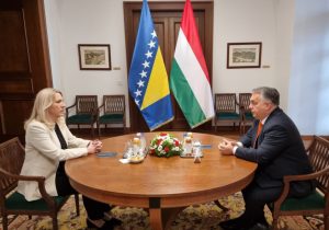 Počeo sastanak delegacija dvije zemlje: Cvijanovićeva se sastala sa Orbanom