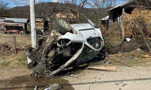 Izgubio kontrolu nad automobilom i sletio sa puta: Teško povrijeđen vozač FOTO