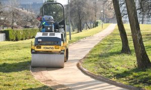 Za sve rekreativce i sportiste: Park “Mladen Stojanović” dobija novu stazu za trčanje