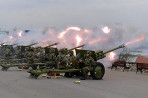 Počasna artiljerijska paljba povodom Dana državnosti Srbije VIDEO