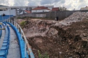 Radovi na “Policama” uveliko u toku: Prioritet pomoćni teren i reflektori