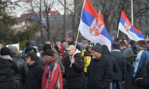 Protest građana u Beogradu: Tražili da parlament ne podrži francusko-njemački prijedlog