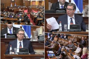 Skupština o KiM: Vučić objasnio šta se krije iza Kurtijevih šest uslova za ZSO