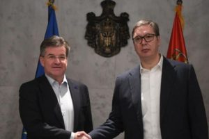 Vučić se sastao sa Lajčakom: “Otvoren i prijateljski razgovor” FOTO