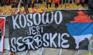 “Kosovo je Srbija”: Navijači Jagelonije oduševili Srbe transparentom