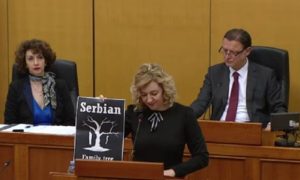 U Hrvatskom saboru poderala sliku: Školski primjer mržnje prema Srbima VIDEO