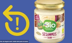 Moguće prisustvo salmonele: Tahini pasta od susama povučena iz prodaje
