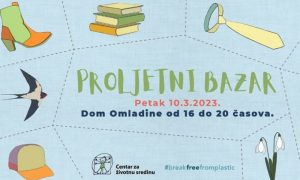 “Proljetni bazar” u Domu omladine: Prilika da razmijenite stvari i obnovite svoju garderobu