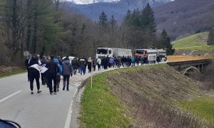 Traže isplatu zaostalih plata: Protestna šetnja radnika NP “Sutjeska”