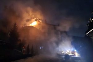 Prema prvim procjenama: Višemilionska šteta od požara u hotelu na Vlašiću