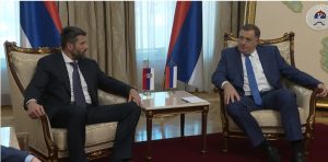 Dodik se sastao sa Šapićem: “Drina i granice su formalne stvari, srpski narod mora da se drži”