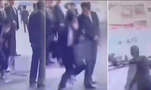 Obezbjeđenje bilo na nivou: Objavljen snimak pokušaja atentata na japanskog premijera VIDEO