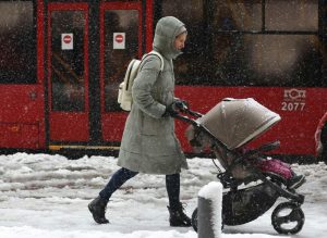 Kilometarske kolone: Snijeg paralisao Beograd na nekoliko sati