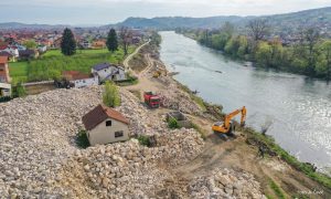 U okviru projekta zaštite od poplava: Nastavljeno uređenje obala i korita Vrbasa