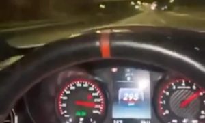 Divljanje bez granica: Beogradom vozio automobil 300 km/h VIDEO