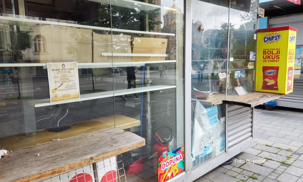 Sve se mijenja: Zatvaraju se posljednji kiosci u centru Banjaluke