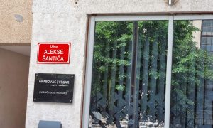 Postavljene nove table u Mostaru: Aleksa Šantić se vratio u svoju ulicu
