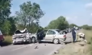 Put zatvoren zbog teške saobraćajne nesreće! Lančani sudar sedam vozila VIDEO