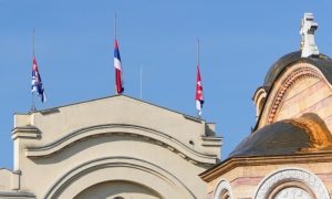 Dan žalosti u Srpskoj: Zastave na pola koplja na zgradi Gradske uprave