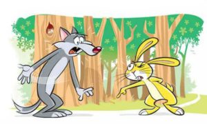 Dnevna doza humora: Zec i vuk u šumi