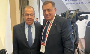 Dodik se pohvalio na Tviteru: Susreo sa Lavrovom u Moskvi