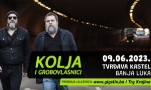 Poznat novi termin: Odgođen koncert Kolje i “Grobovlasnika” u Banjaluci