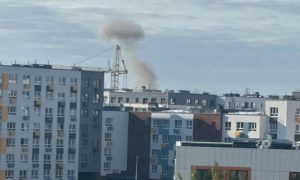 Napadi u Moskvi: Dvije zgrade oštećene u udaru dronova VIDEO