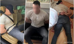 Lociran u Trebinju: Prve fotografije hapšenja policajca koji je nasmrt pretukao mladića
