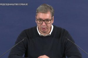 Vučić o uzrocima krize na Kosmetu: I na Zapadu znaju da je Priština kriva