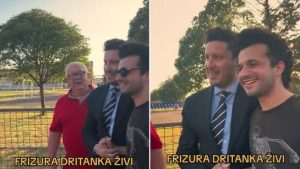 Abazović objavio snimak s muškarcem koji ima istu frizuru kao on: “Koji je Dritan?” VIDEO