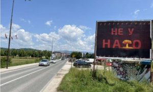 Poruka za NATO savez: Bilbordi “Ne u NATO” u Istočnom Sarajevu