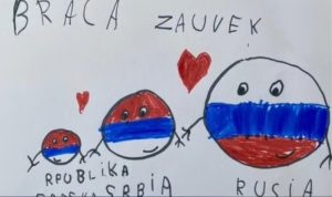 “Oni su braća zauvijek”: Mali Rus oduševio crtežom zemalja koje voli VIDEO