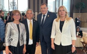 Dodik i Cvijanovićeva sa Orbanom u Ankari: “Uvijek se rado vidim sa prijateljem Srpske” FOTO