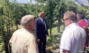 Minić u posjeti Udruženju voćara Srpske: Dogovoriti modalitete pomoći