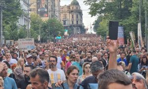 “Srbija protiv nasilja”: Protesti i blokade danas u deset gradova širom Srbije
