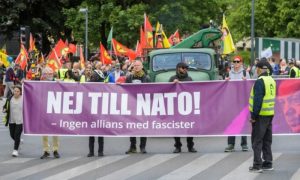 Šveđani izašli na ulice: Protestovali protiv NATO-a i Turske
