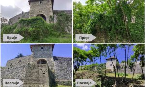 Uklonjena divlja vegetacija: Zasijale zidine Kastela