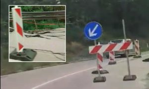 Na putu ka popularnom vikend naselju: Veliko klizište širi se nedaleko od Banjaluke VIDEO