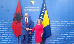 Radna posjeta: Premijer Albanije stigao u BiH