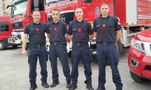 Tim vatrogasaca gasi požar: Srpski heroji pomažu bratskom grčkom narodu VIDEO