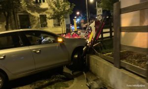 Uhapšen vozač: Pijan vozilom umalo udario u zgradu Policijske stanice