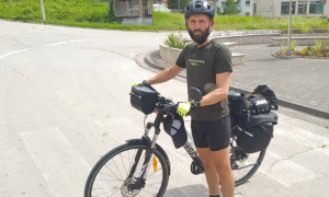 Iz daleke Danske u BiH! Biciklom prevalio 1.555 kilometara do rodnog mjesta
