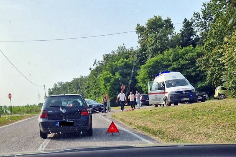 Uviđaj u toku: Povrijeđen motociklista, hitno prevezen u bolnicu