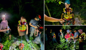 Spasen nepovrijeđen, ali defidriran! Poljak evakuisan nakon što se zaglavio u stijeni