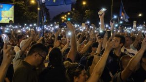 Održan 10. protest “Srbija protiv nasilja”