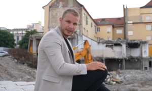 Stanivuković na gradilištu bivšeg hotela Palas – ovo je njegova poruka VIDEO