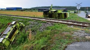 Kombajnom podletio pod voz: Jedna osoba prevezena u bolnicu