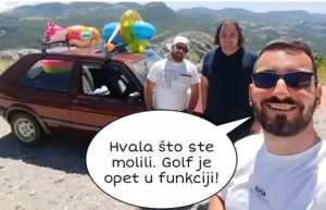 Momci popravili “golf dvojku”: Hvala što ste se molili, ponovo je u funkciji VIDEO