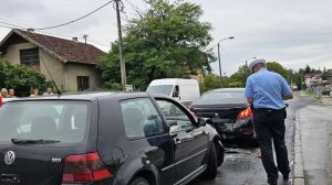 Sudar u Banjaluci: U nezgodi učestvovala dva automobila – “golf” i “pežo”